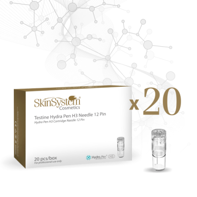 Skin System Testine Hydra Pen H3 Needle 12 Pin - 20 Testine
