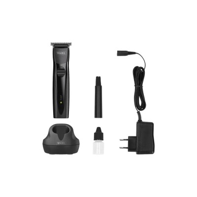 Wahl - T-cut trimmer professionale cordless con lama a T per lavorare comodamente intorno alle orecchie
