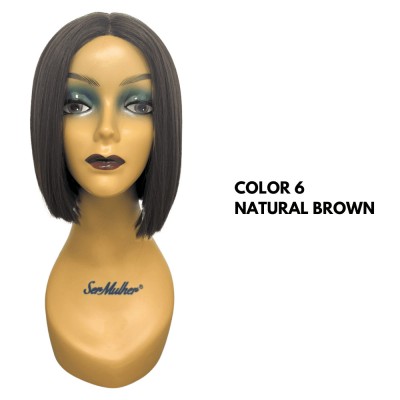 Ser Mulher Didy Wig Colore 6 Natural Brown - 140 Gr