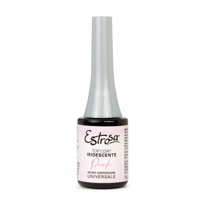 Estrosa Top Coat Iridescente Pink senza dispersione - 14 Ml