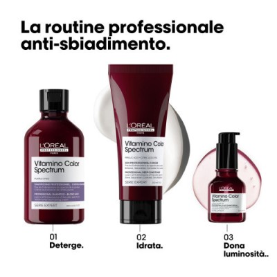 L'Oreal Shampoo Purple Vitamino Color Spectrum - 300 Ml