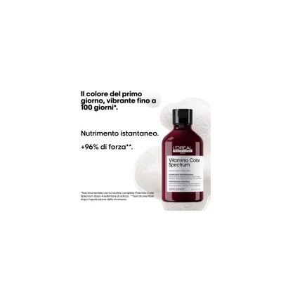 L'Oreal Shampoo Vitamino Color Spectrum, per tutti i tipi di capelli colorati - 300 ml