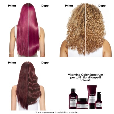 L'Oreal Shampoo Vitamino Color Spectrum, per tutti i tipi di capelli - 500 ml