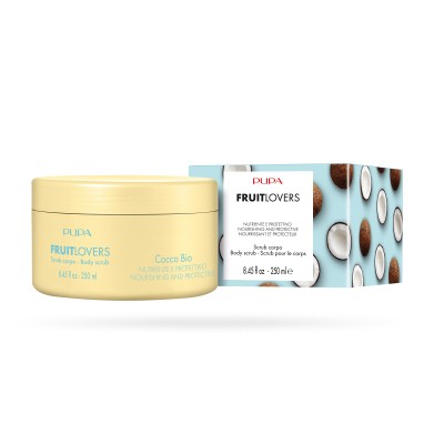 Pupa Fruit Lovers - Scrub Corpo Cocco 250 ml
L’energia della frutta Bio al servizio della bellezza.