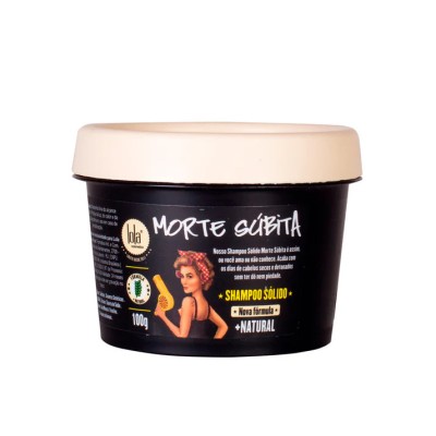 Lola From Rio Morte Subita - shampoo solido che stimola la microcircolazione sanguigna e aiuta la cute sensibile 100 gr