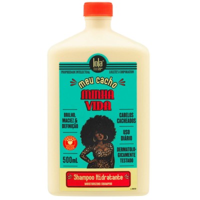 Lola From Rio Meu Cacho Minha Vida Shampoo - idratante per capelli ricci 500 ml