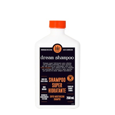 Lola From Rio Dream Shampoo - super idratante per capelli danneggiati, fragili e deboli 250 ml