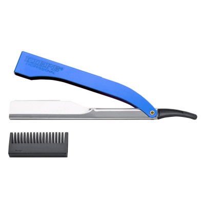 Kiepe Rasoio - in alluminio blu e Pettine

COD. 128