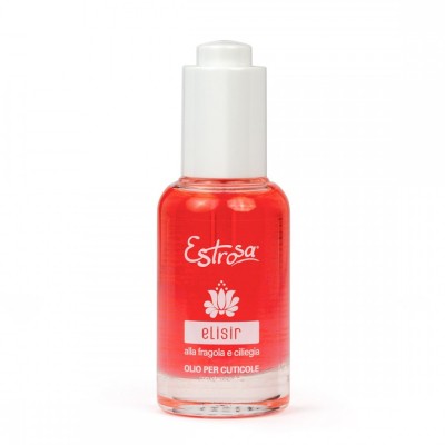 Estrosa Elisir Olio Cuticole Fragola E Ciliegia - 45 ml