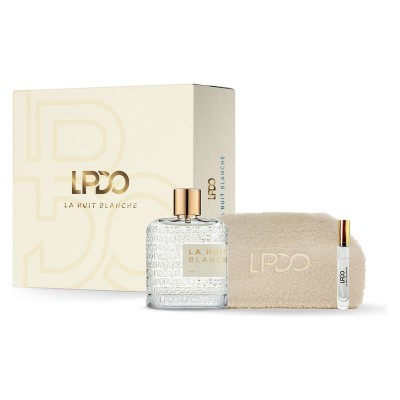 Il cofanetto contiene: La Nuit Blanche EDPI 100 ml, EDPI travel size 10 ml e una favolosa pochette.