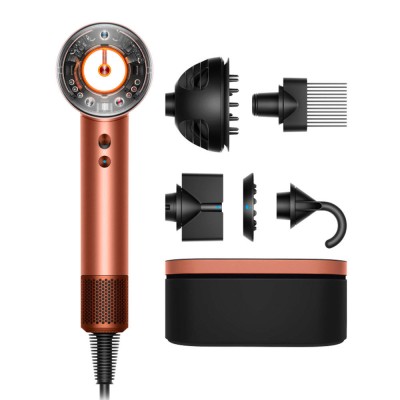 Dyson Supersonic Nural con accessori per capelli ricci o molto ricci
Colore Amber Silk

Cod.143709-01