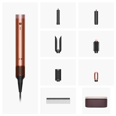 Dyson Airwrap Co-anda 2x - Amber Silk per capelli lisci e mossi
