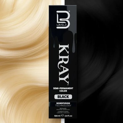 Level 3 Kray Color Black - 100 ml