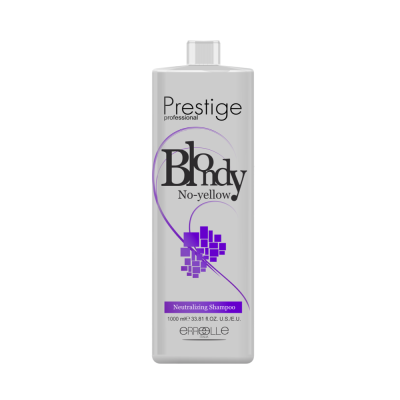 Prestige Blondy Shampoo antigiallo per capelli bianchi, decolorati, biondi o con meches - 1000 ml