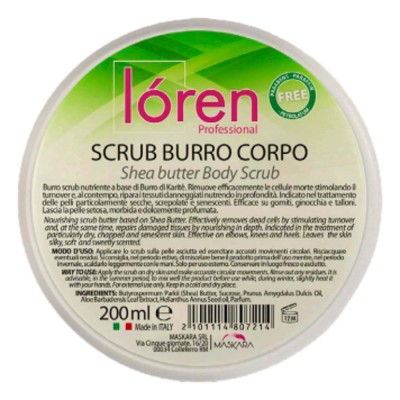 Loren burro scrub corpo...