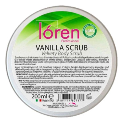 Loren vaniglia scrub corpo...
