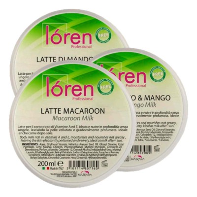 Loren latte corpo al...
