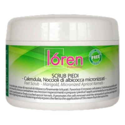 Loren scrub piedi noccioli...