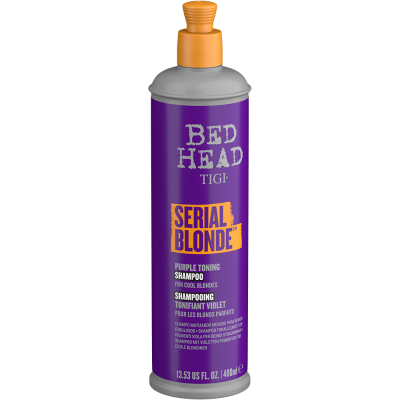 Tigi serial blonde purple toning shampoo - 400 ml