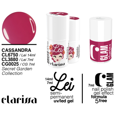 Smalto tradizionale Effetto Gel. n. 025 - cassandra secret garden collection