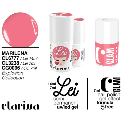 Smalto tradizionale Effetto Gel. n. 096 - marilena - explosion collection