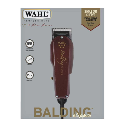 Wahl Balding 5 star clipper a filo per rasare ampie aree della testa.