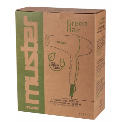 Asciugacapelli Green hair eco power