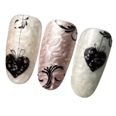 Clarissa Shell gel polish bianco caldo perlato - 7 ml
