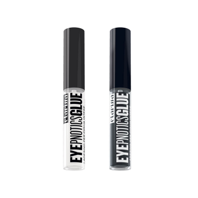 Colla nera per ciglia a banda intera con facile applicatore a pennello sottile. 5 gr.