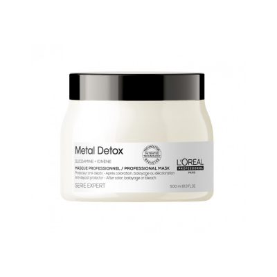 L'Oreal metal detox maschera idratante anti deposito - 500 ml