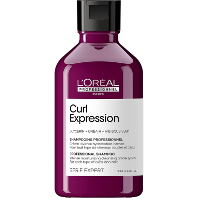 L'Oreal curl expression shampoo idratante per capelli ricci e mossi - 300 ml.