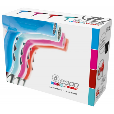 Phon compatto #2300 - 2100 watt. colore azzurro