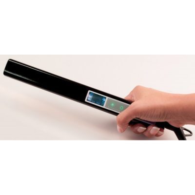 Piastra stirante stretta Ivip Titanium edition - colore nero.