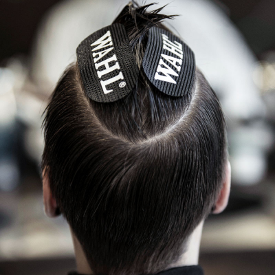 Wahl hair grip per fissare le sezioni durante il taglio ( due pezzi) - colore nero.