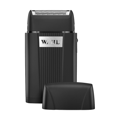 Wahl Super Close rasoio finitura a pelle - colore nero.