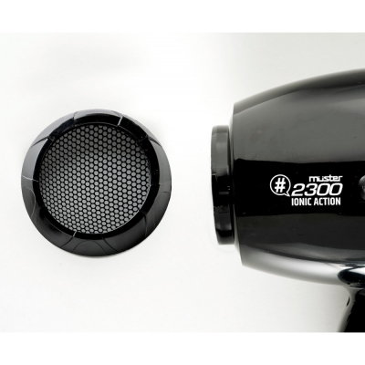 Phon compatto #2300 ionic action - colore nero. 2100 watt