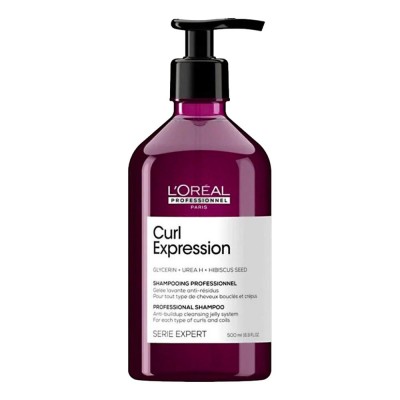 L'Oreal professionnel serie expert curl expression - shampoo idratante per capelli mossi - 500 ml
