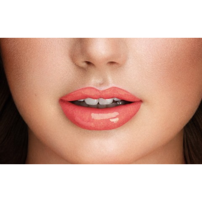 Gloss ultra brillante, effetto volume immediato. N. 203 - Coral Emotion. 5 ml.