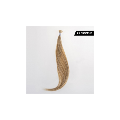 Extension con cheratina con capelli 100% naturali di qualità Remy, per allungamento capelli al metodo “al caldo”.