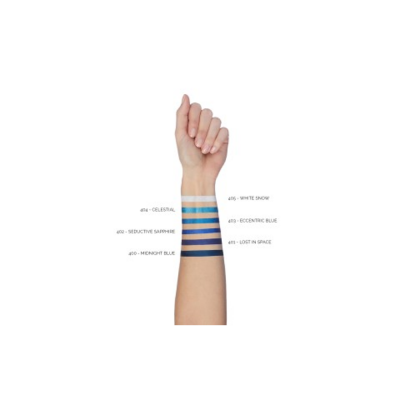 Matita waterproof 2 in 1: eyeliner e kajal. 0,35 g. N. 400 - Midnight Blue.