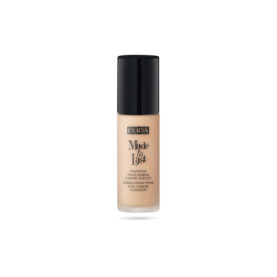 Fondotinta fluido tenuta estrema dal comfort assoluto. 30 ml . N. 050 - Sand
