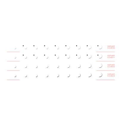 Extension ciglia "one by one" monopack curva d, lunghezza 14 mm, spessore 0,20. confezione da 12 linee