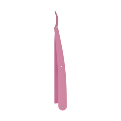 rasoio classico. colore rosa.
