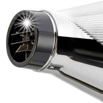 Asciugacapelli professionale E - tc light compatto e leggero con turbo compressore