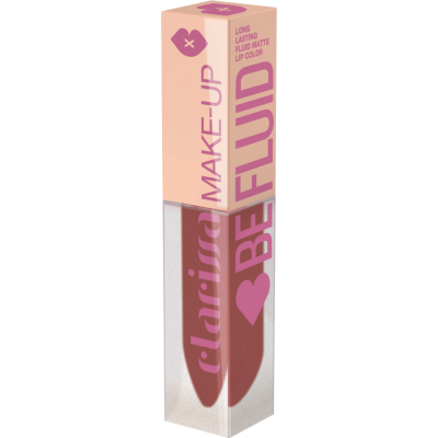 Be Fluid rossetto liquido coprente in tinta con smalto C Glam Nude Sabbia Matte - Barbara