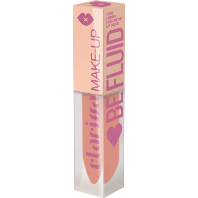 Clarissa Be fluid Lip color rossetto liquido coprente - Nude 05 Rosa Pelle Matte