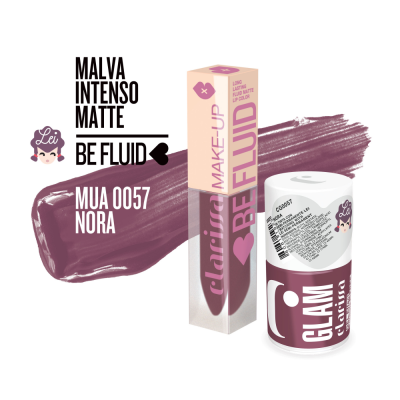 Clarissa Be Fluid lip color Nopra - Malva