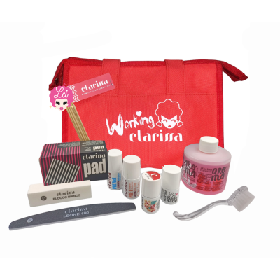 Clarissa starter kit semipermanente Lei, kit base per manicure
