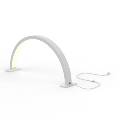 Melcap lampada led da banco Halfmoon -bianca