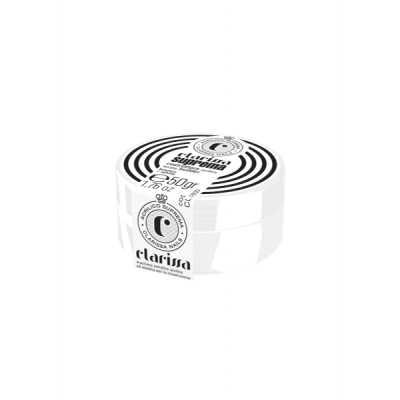 Clarissa Suprema polvere ultra bianca acrilica per ricostruzione unghie - 200 gr